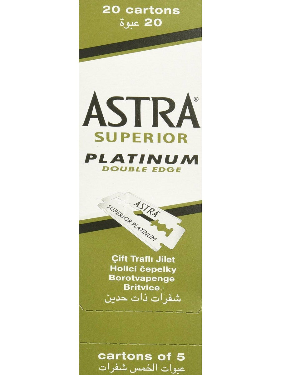 Astra Razor Blades Cartons Mr. Barber Supply