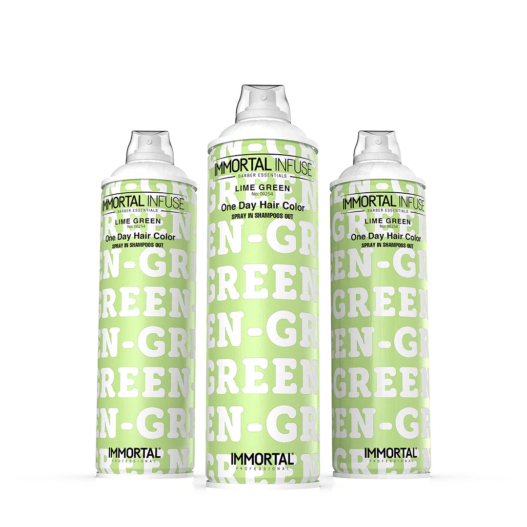 Immortal Infuse One Day Hair Color Spray Lime Green 200ML