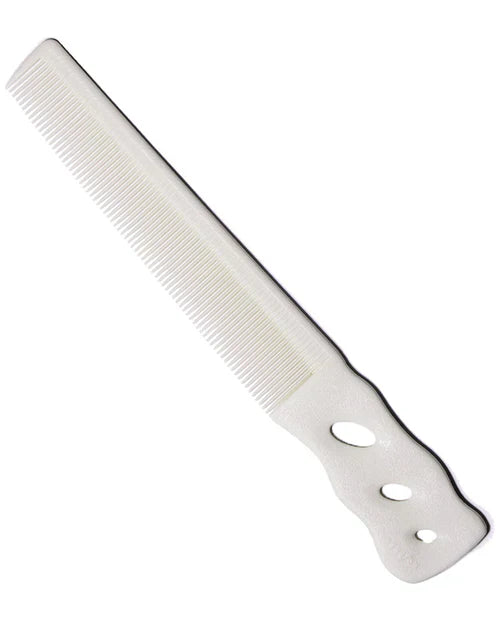 Y.S. Park 201 Flex Barber Comb - White
