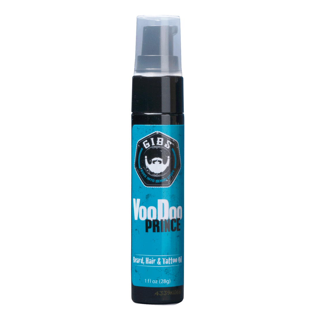 Gibs Voodoo Prince Beard, Hair & Tattoo Oil 1oz