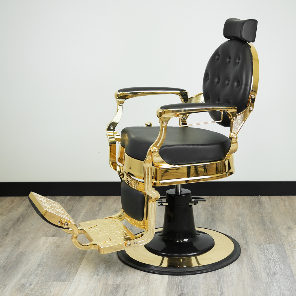 Geneva Gold Barber Chair