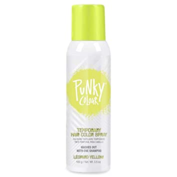 Punky Colour Hair Spray Leopard Yellow