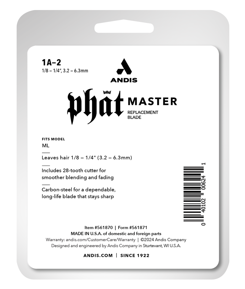 Andis Phat Master ML Clipper Blade
