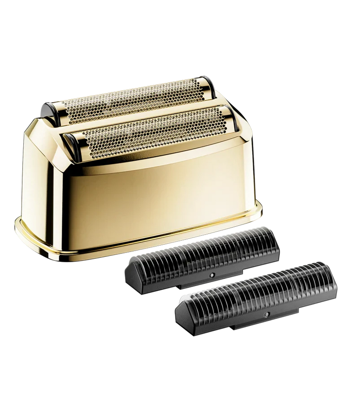 Andis ProFoil Plus II Shaver's Titanium Foil Assembly & Inner Cutter Gold