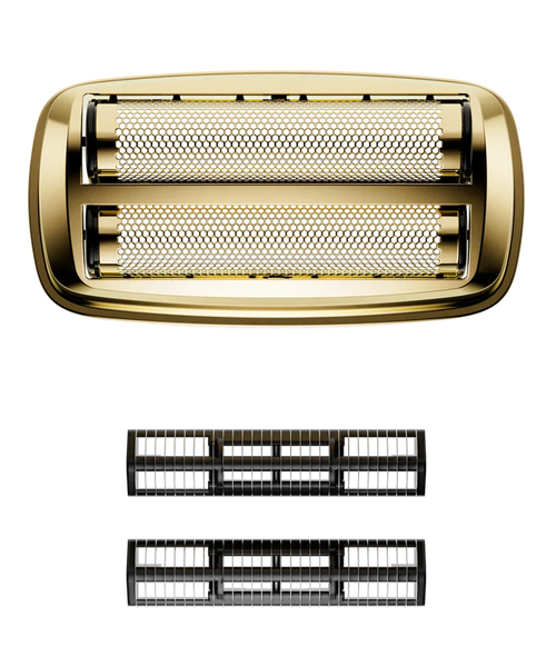 Andis ProFoil Plus II Shaver's Titanium Foil Assembly & Inner Cutter Gold