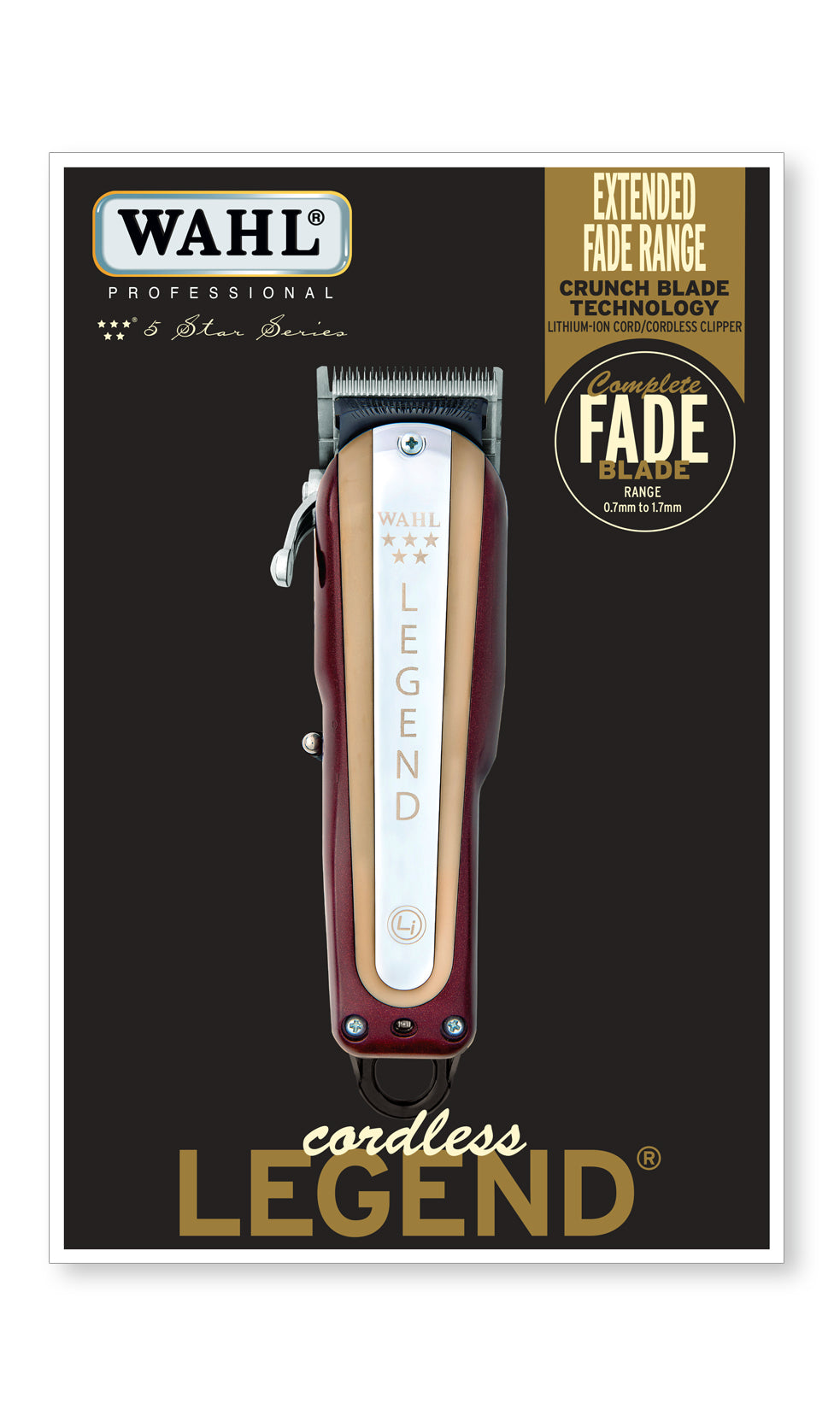 Wahl 5 Star Cordless Legend Li Clipper