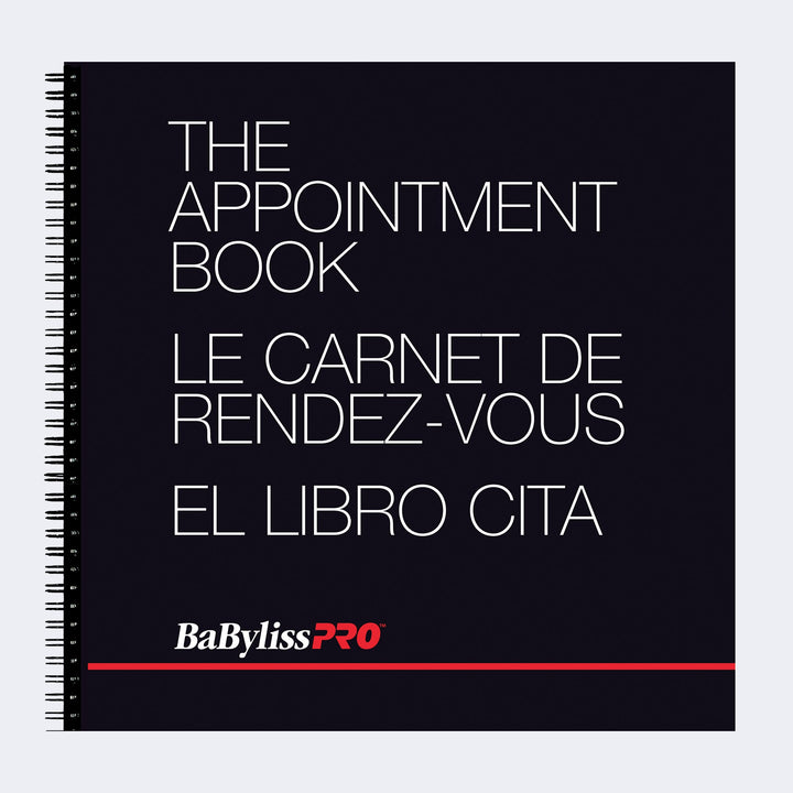 BabylissPro Appointment Book 6 Columns