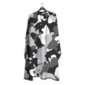 Barber Flow Camo Cape - Charcoal
