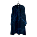 Barber Flow Marble Blue on Black Cape
