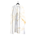 Barber Flow Marble Gold on White Cape