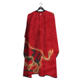 Barber Flow Raging Bull Cape - Red