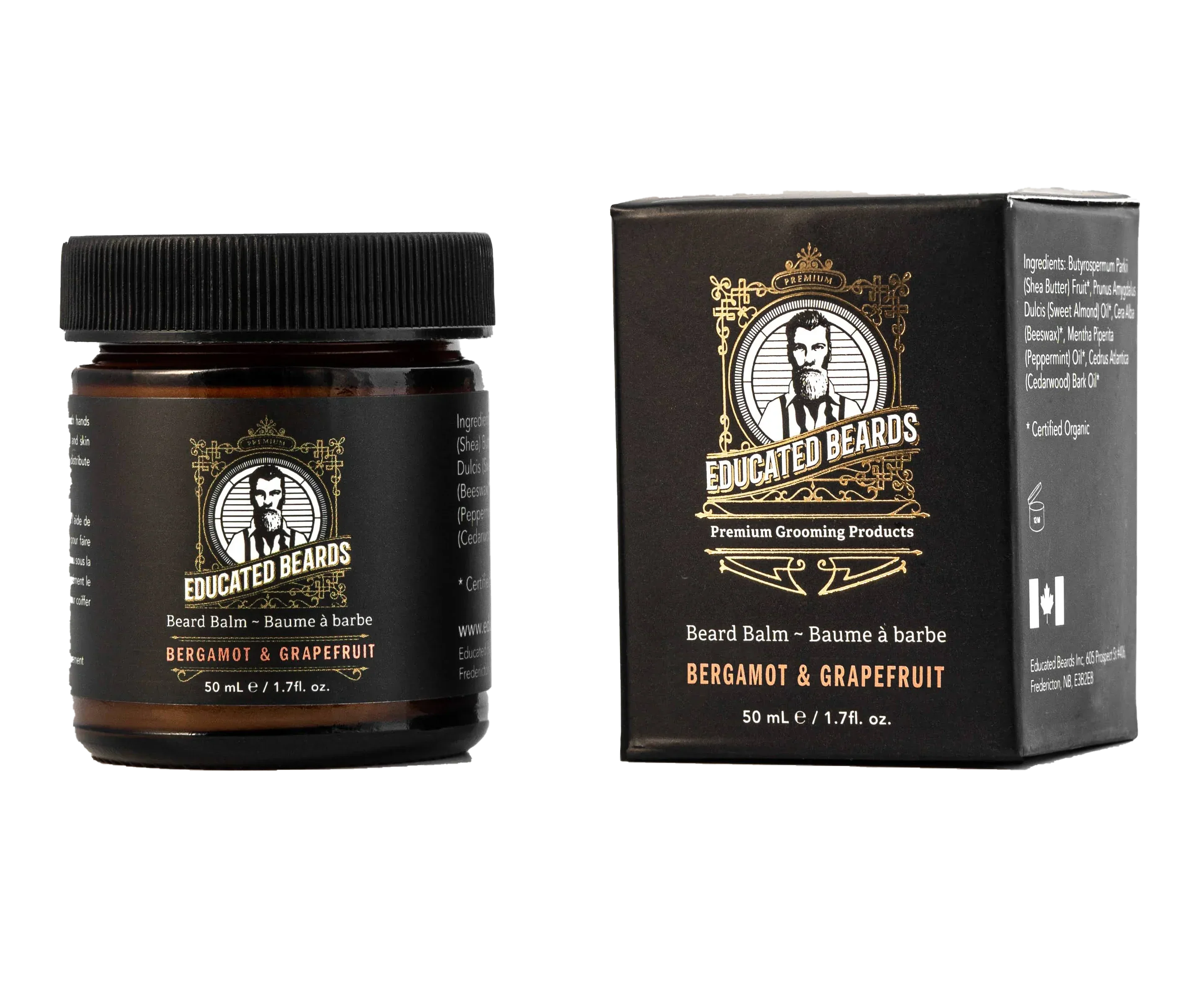 Educated Beards Bergamot Grapefruit Beard Balm 50ml