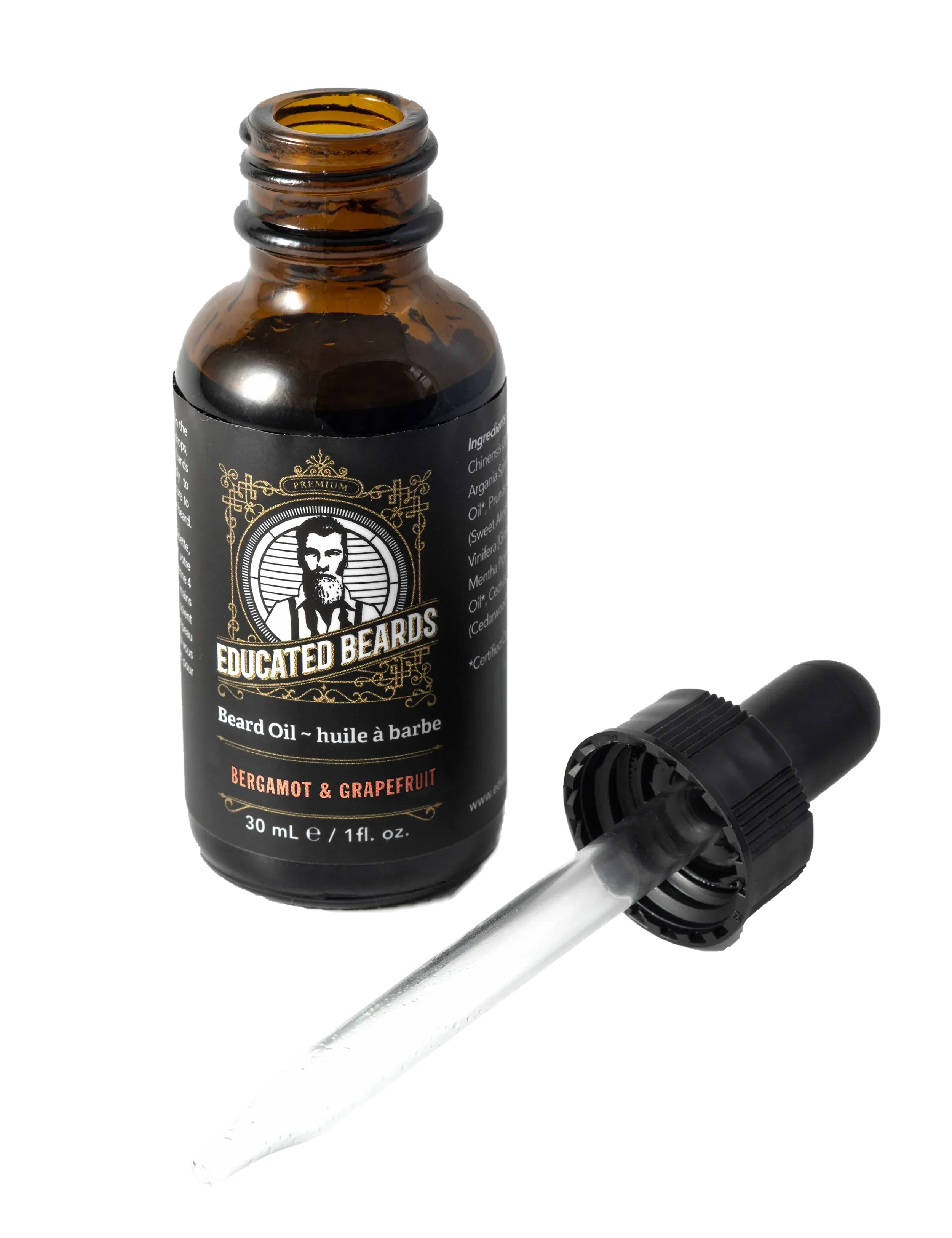 Educated Beards Bergamot Grapefruit Beard Oil 30ml