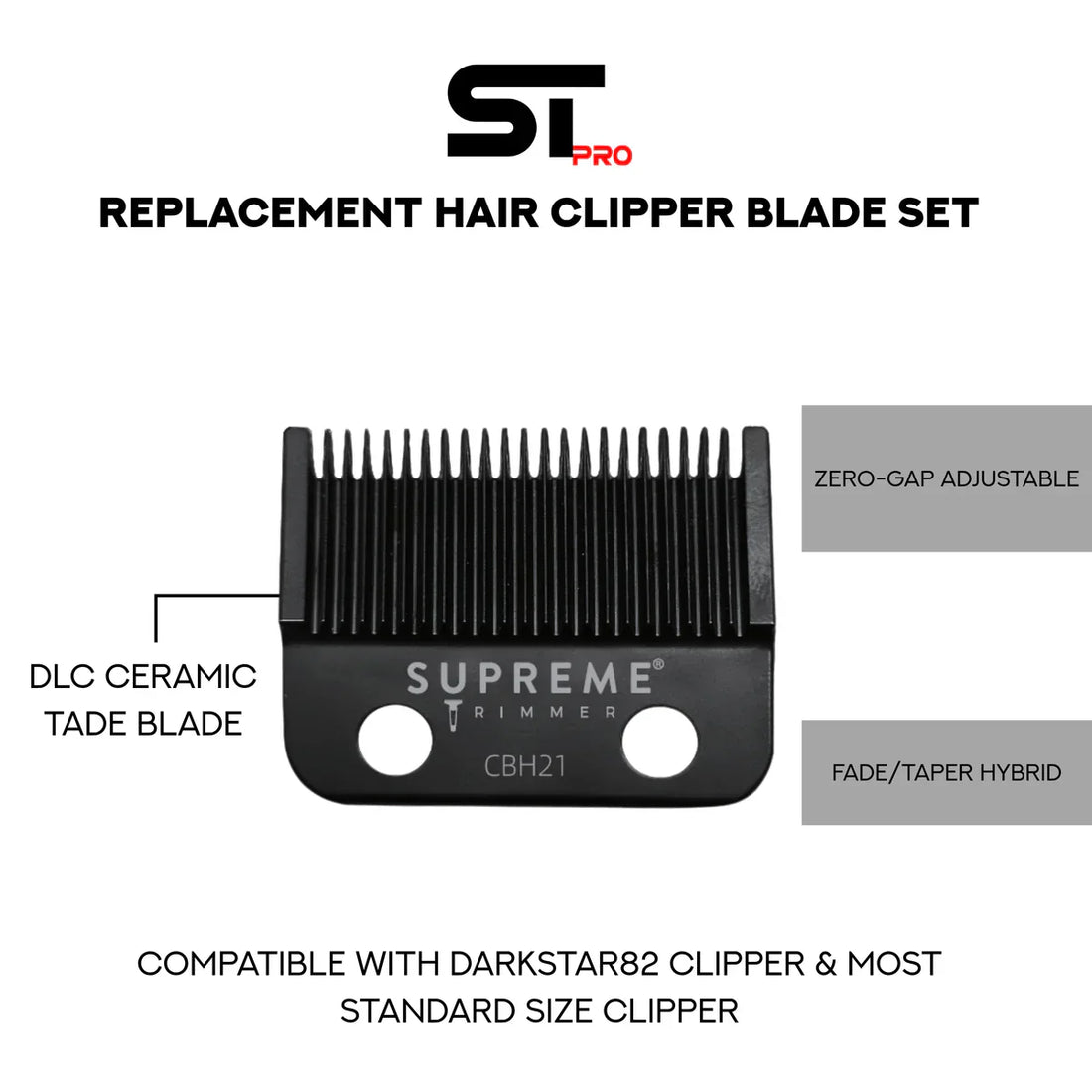 Supreme Hybrid Fade Blade for Darkstar 82