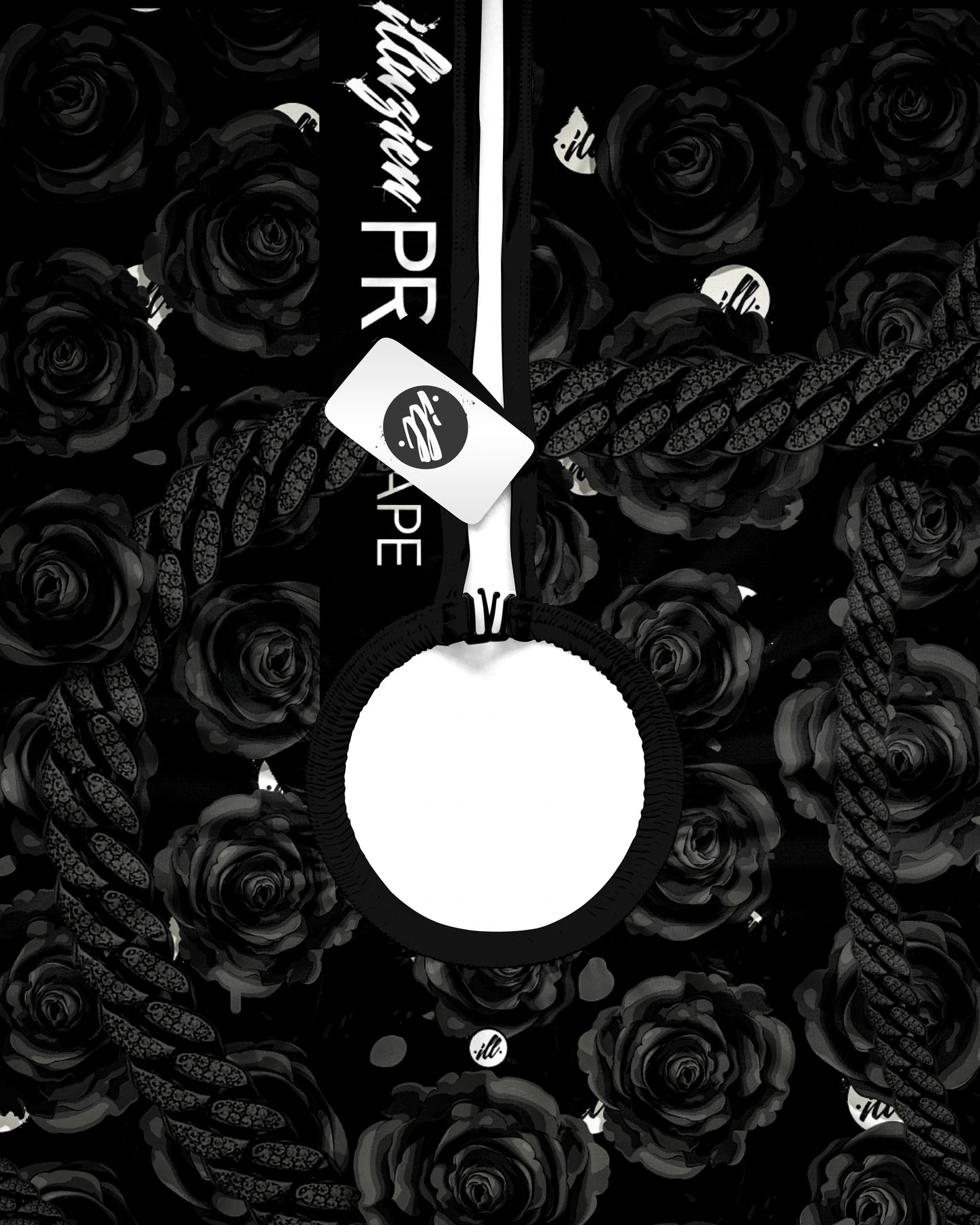 illuzien Black Dead Roses Pro Cape