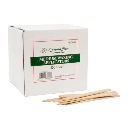 Fantasea Medium Waxing Applicators (500 pk)