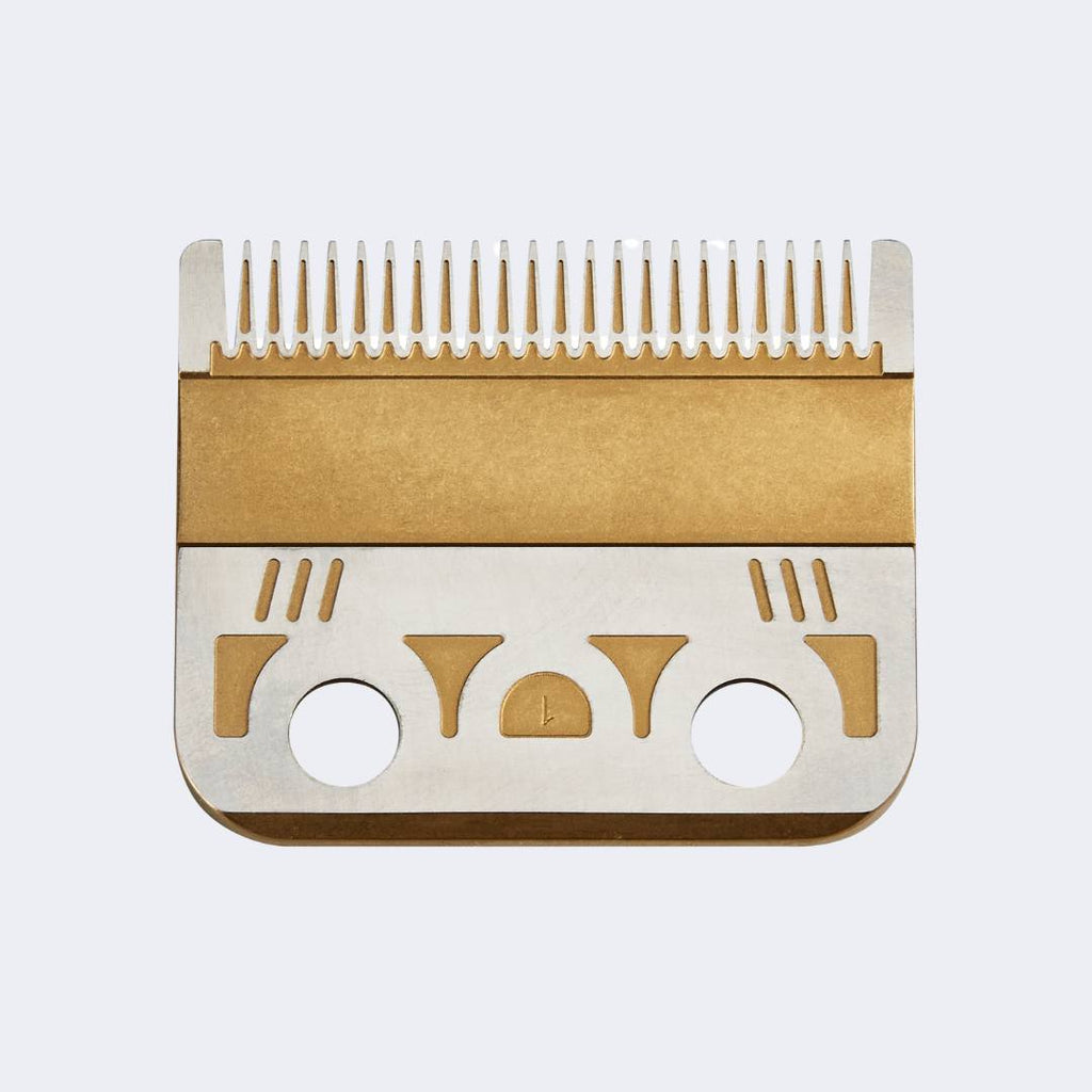 BabylissPro Gold Titanium Metal - Injection Molded (MIM) Precision Fade Blade (22 Teeth)