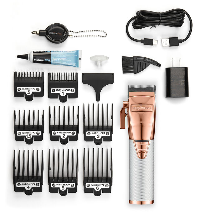 BabylissPro RoseFX + All Metal Lithium Clipper