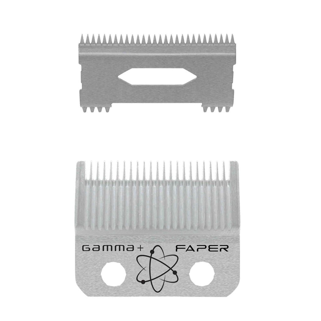 Gamma + Fixed Steel Faper Blade + Deep Slim Cutting Blade Set