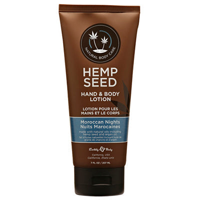 Earthly Body Hemp Seed Hand & Body Lotion Moroccan Nights 30ML
