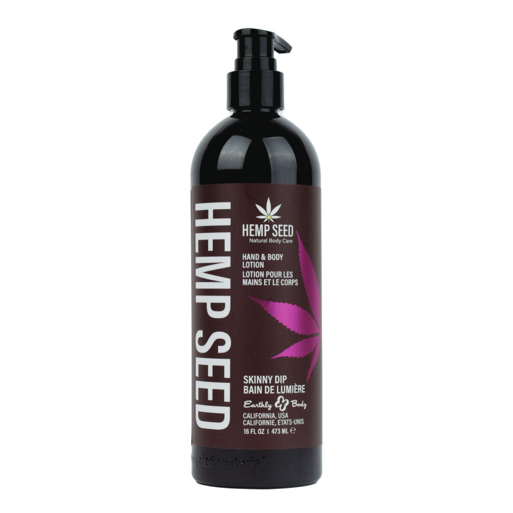Earthly Body Hemp Seed Hand & Body Lotion Skinny Dip 16OZ
