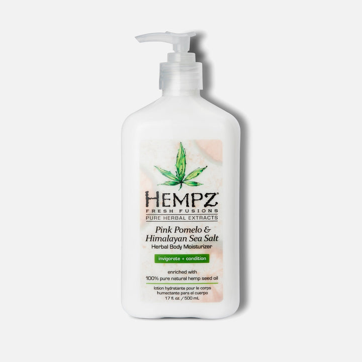 Hempz Fresh Fusions Pink Pomelo & Himalayan Sea Salt Herbal Body Moisturizer 17 OZ.