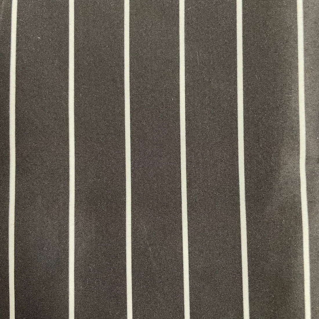 Barber Mood Black W/ White Pinstripe Cape