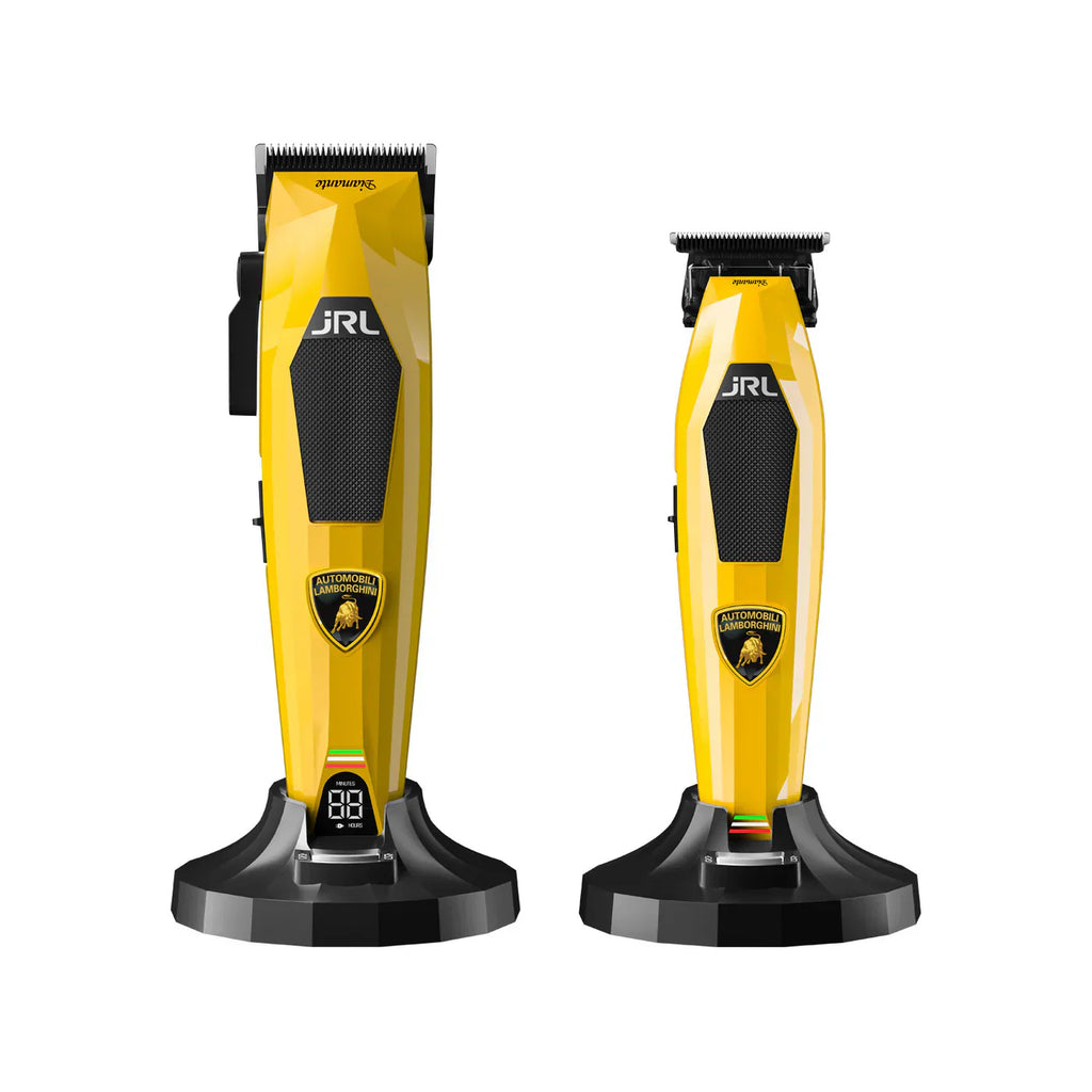 JRL Clipper + Trimmer Set - Yellow Diamante Collection