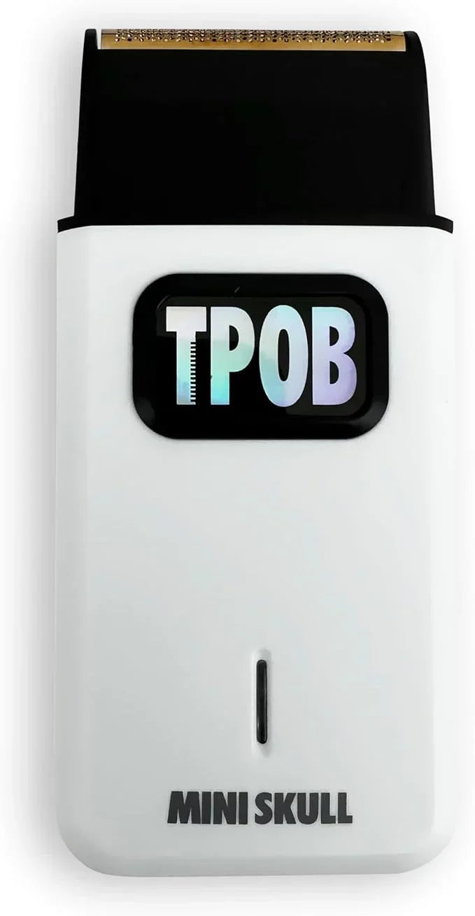 TPOB Mini Skull Single Foil Shaver - Whiteout Edition