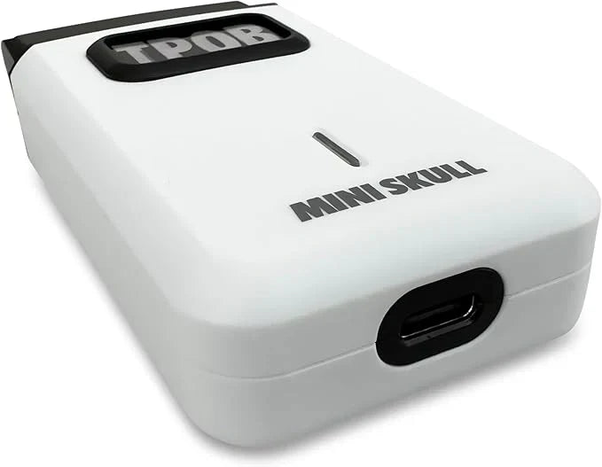 TPOB Mini Skull Single Foil Shaver - Whiteout Edition