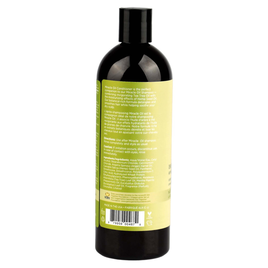 Earthly Body Miracle Oil Tea Tree Conditioner 16OZ