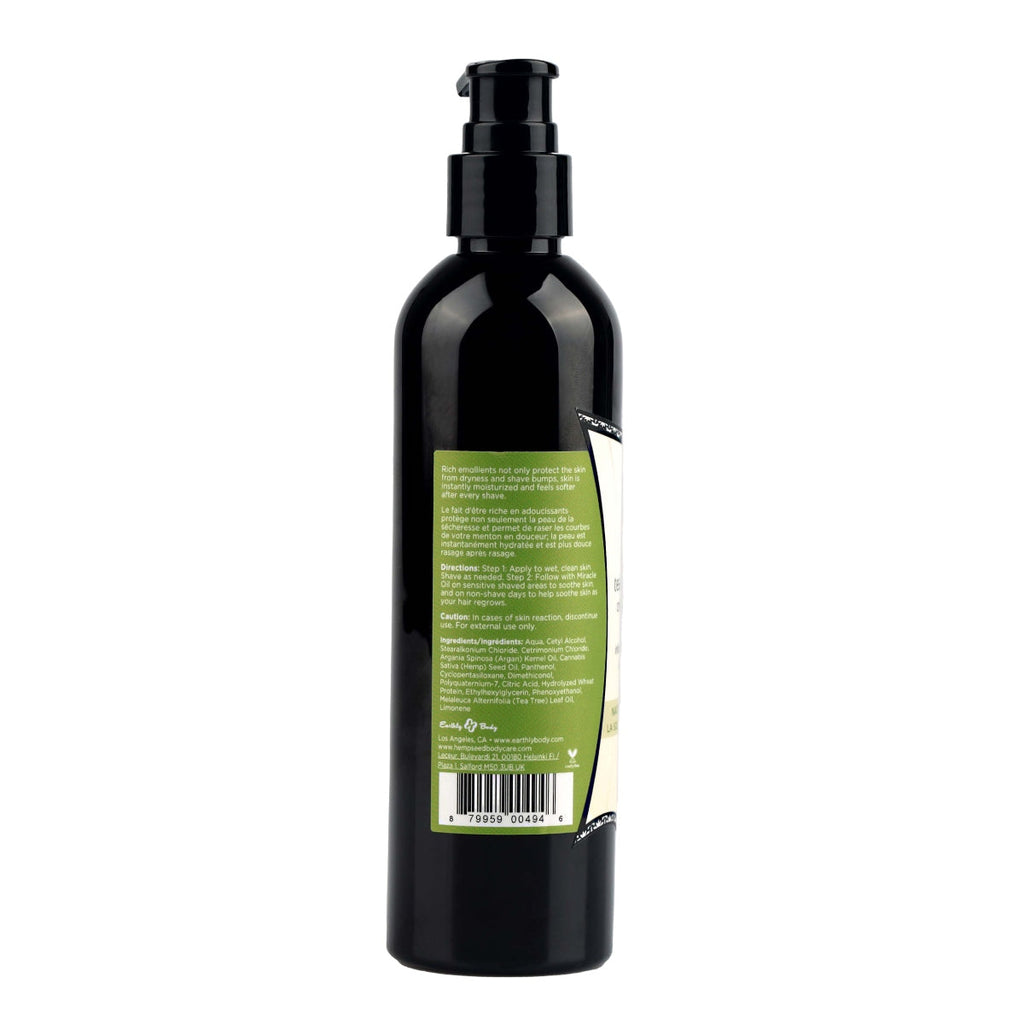 Earthly Body Miracle Oil Tea Tree Shave Cream 8OZ