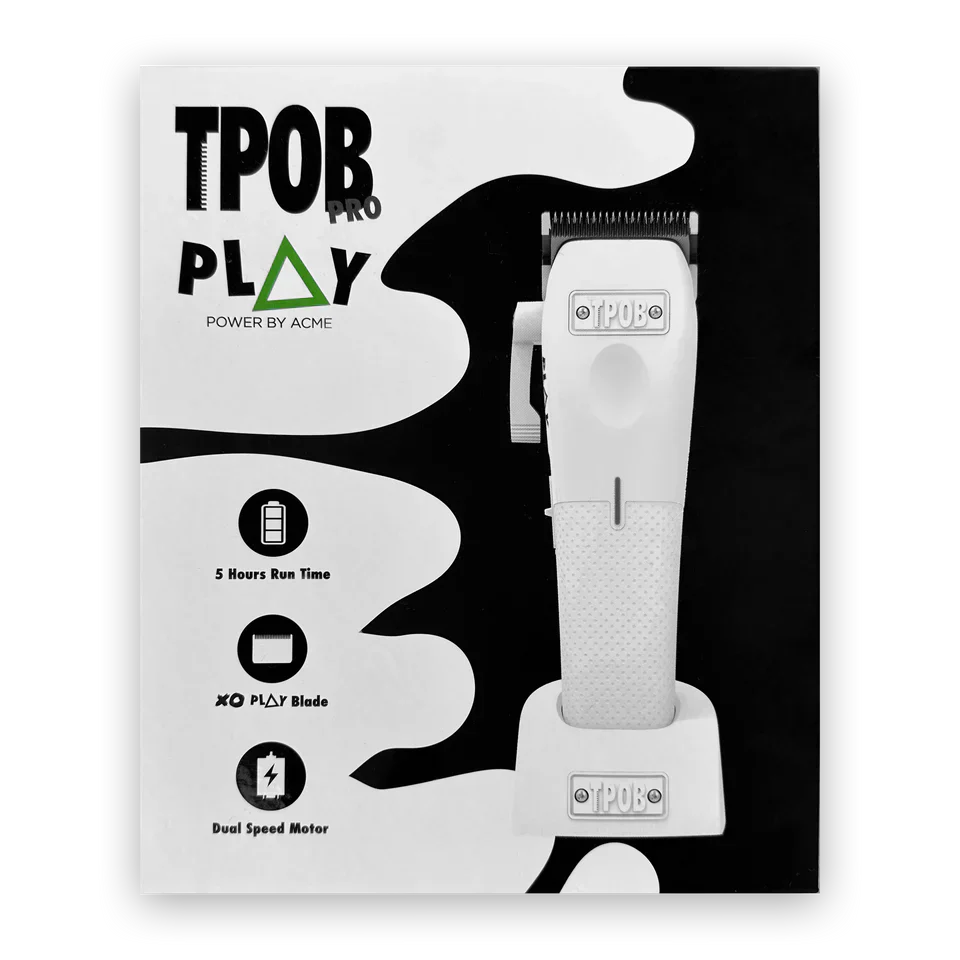 TPOB Play Clipper Whiteout