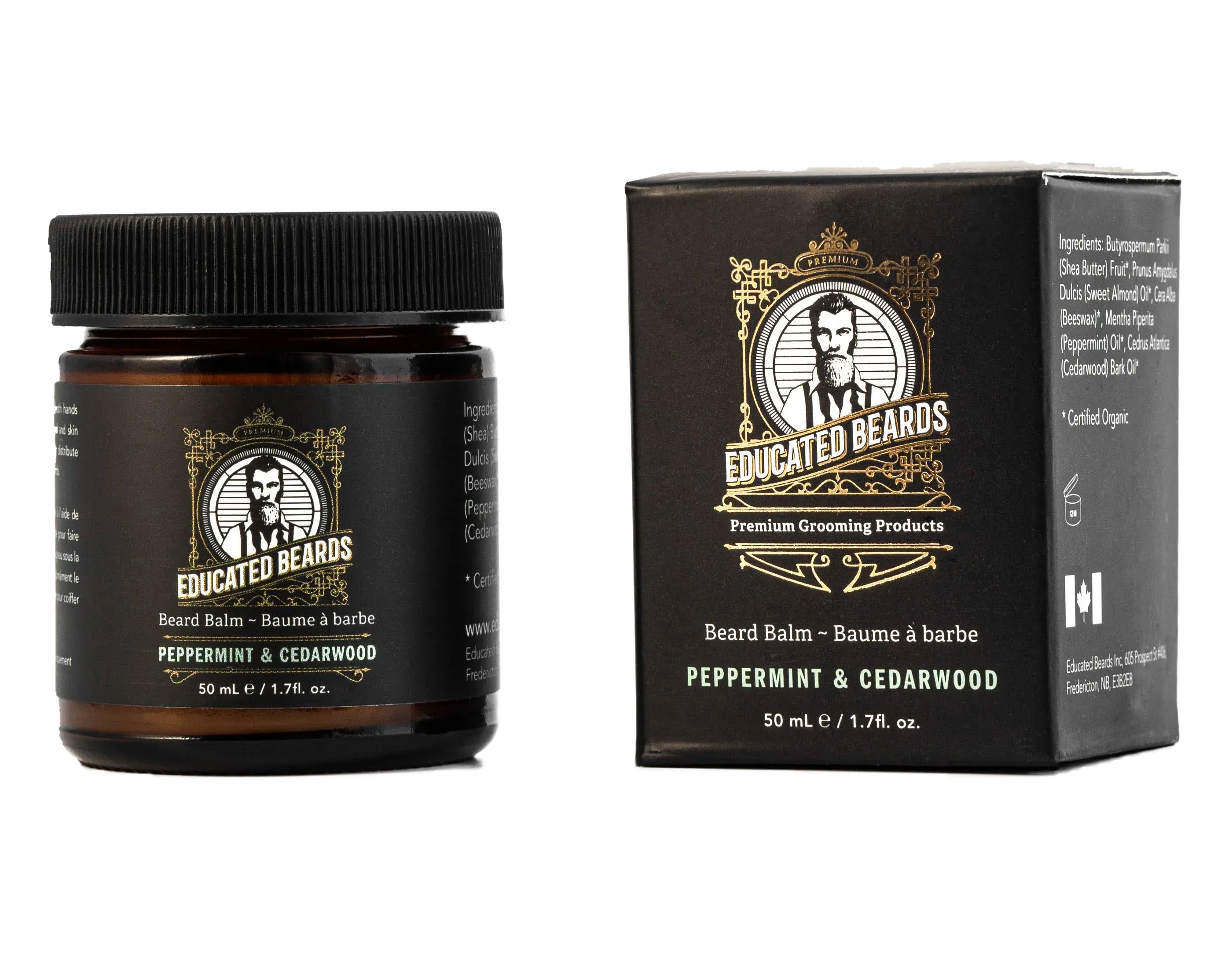 Educated Beards Peppermint Cedarwood Beard Balm 50ml