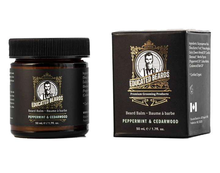 Educated Beards Peppermint Cedarwood Beard Balm 50ml