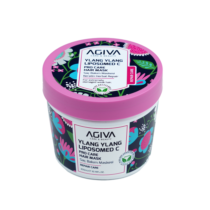 Agiva Ylang Ylang Lıpozom C Pro Care Hair Mask 300ML
