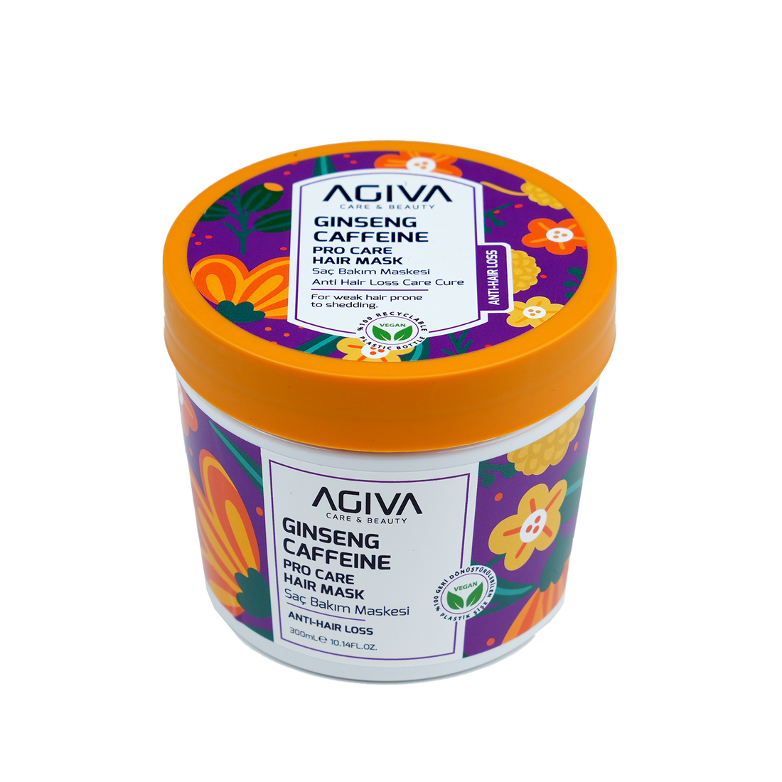 Agiva Caffeine Ginseng Pro Care Hair Mask 300ML