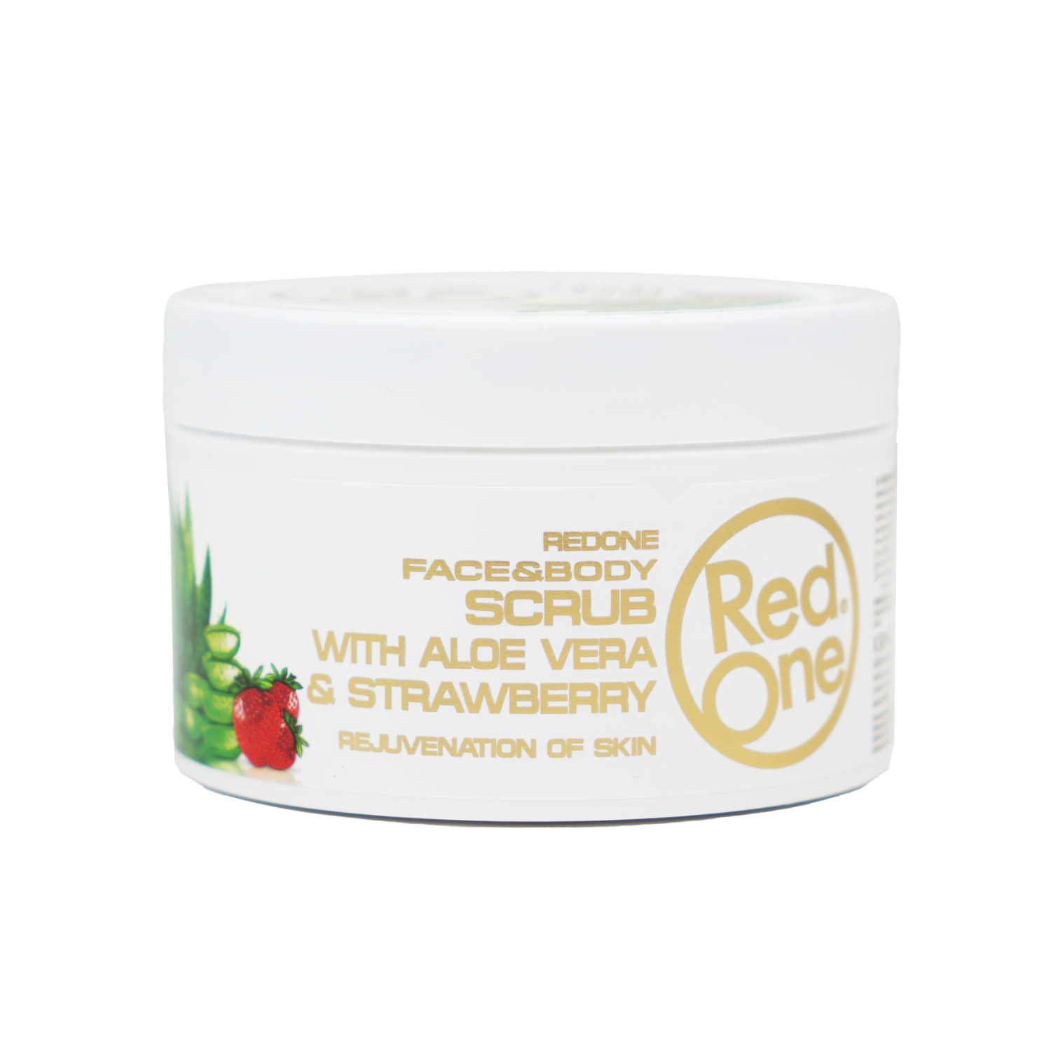 RedOne Strawberry Aloe Vera Facial Scrub 400ml