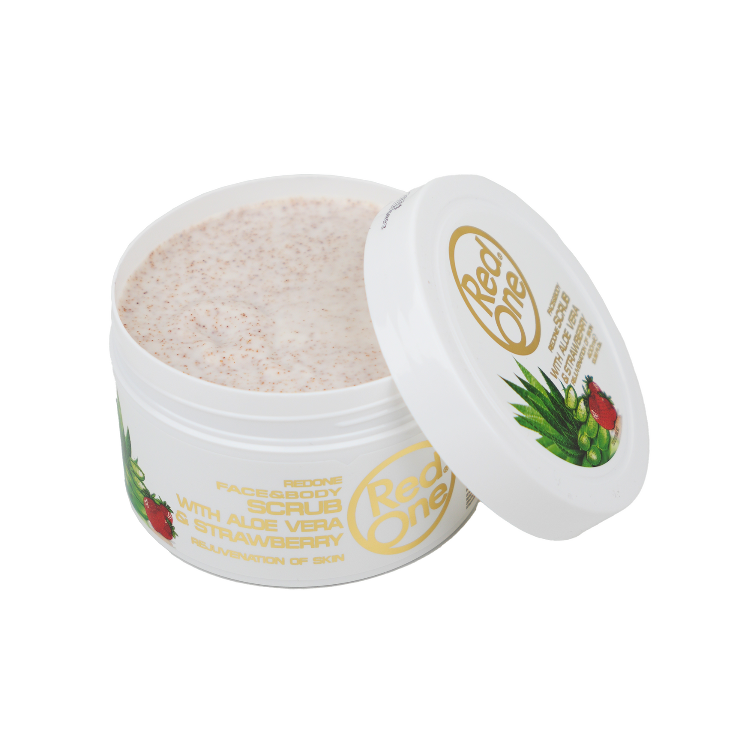 RedOne Strawberry Aloe Vera Facial Scrub 400ml
