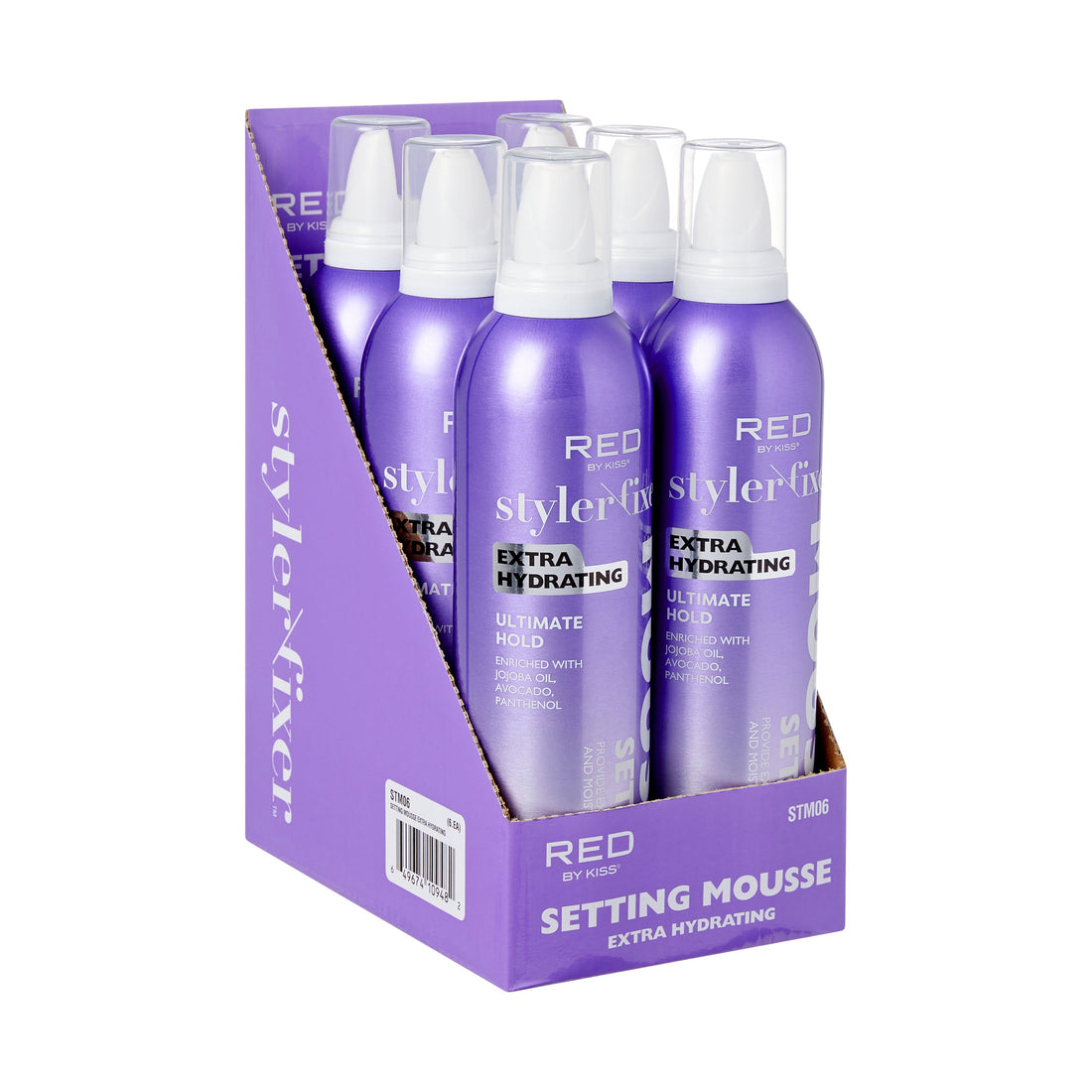 Red by Kiss Extra Hydrating Hair Mousse