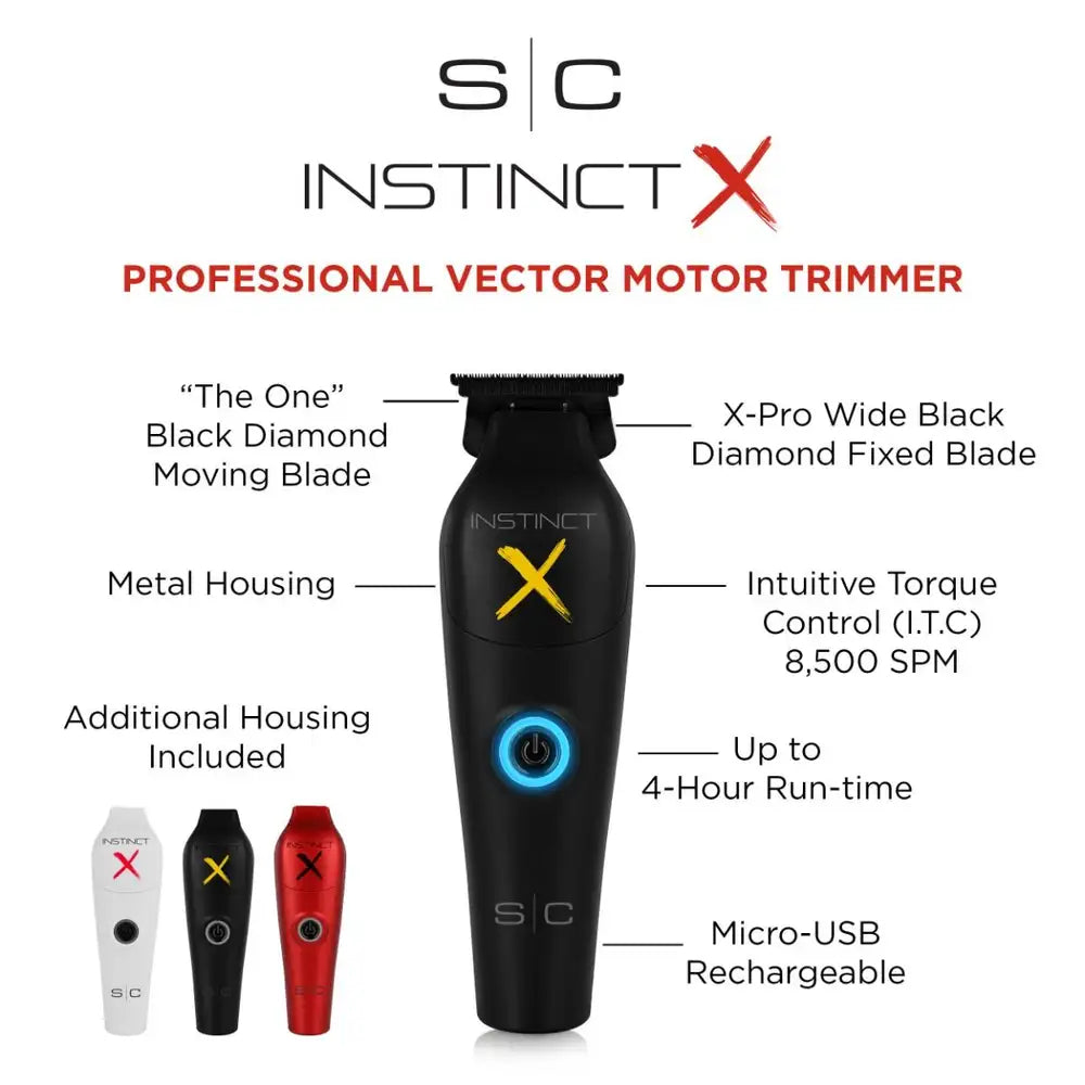 S|C Instinct X IN2 Vector Motor Cordless Trimmer