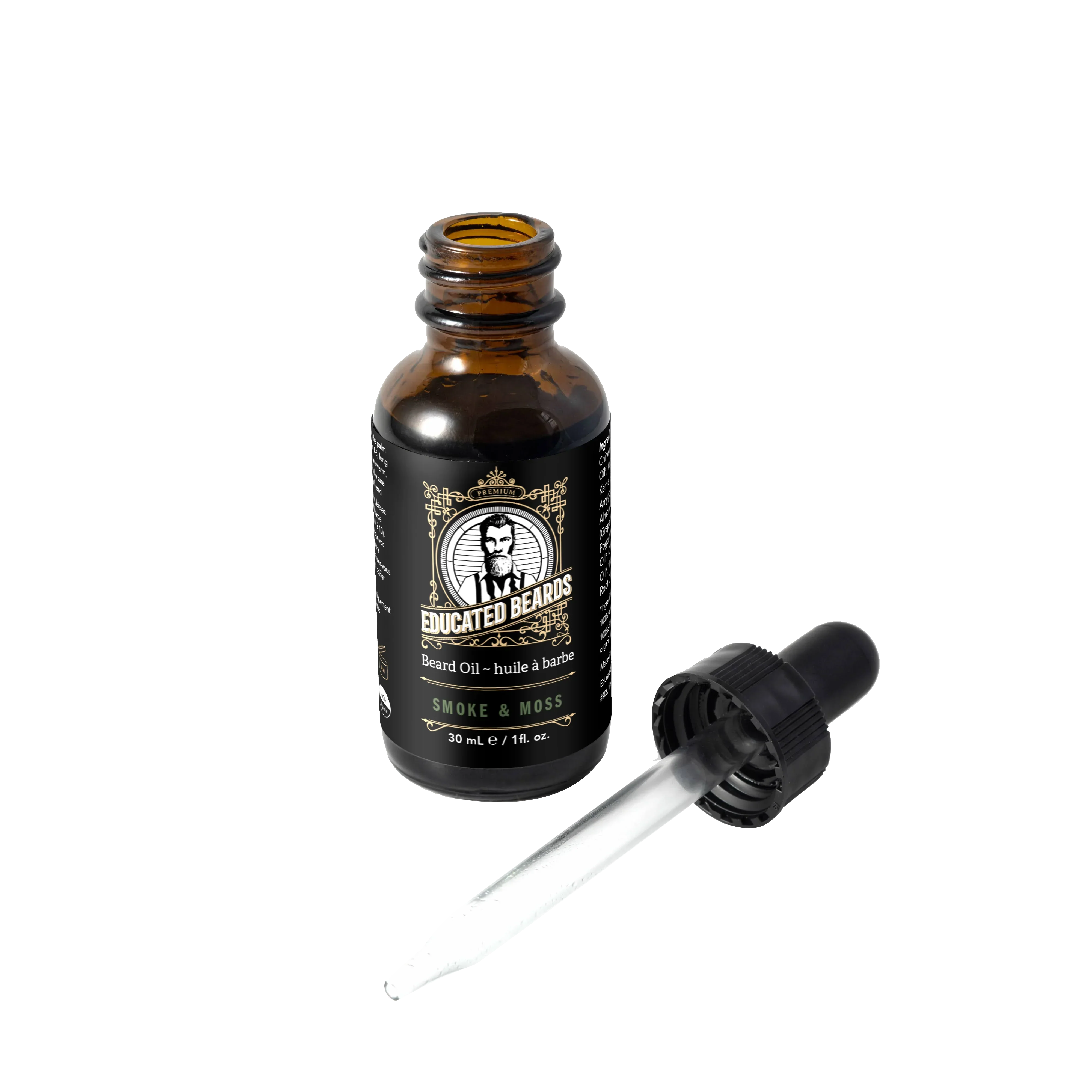 Educated Beards Smoke & Moss Beard Oil 30ml