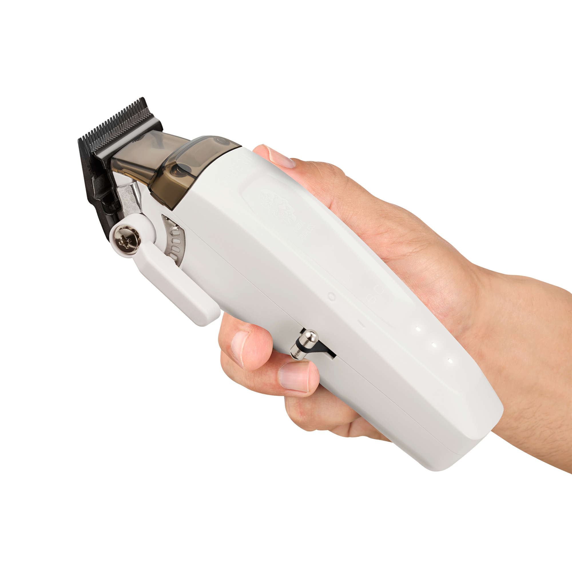 S|C Saber 2.0 Brushless Motor Clipper White