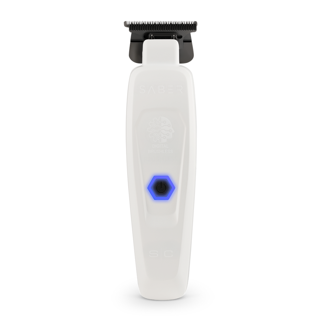 S|C Saber Cordless Brushless Motor Trimmer White
