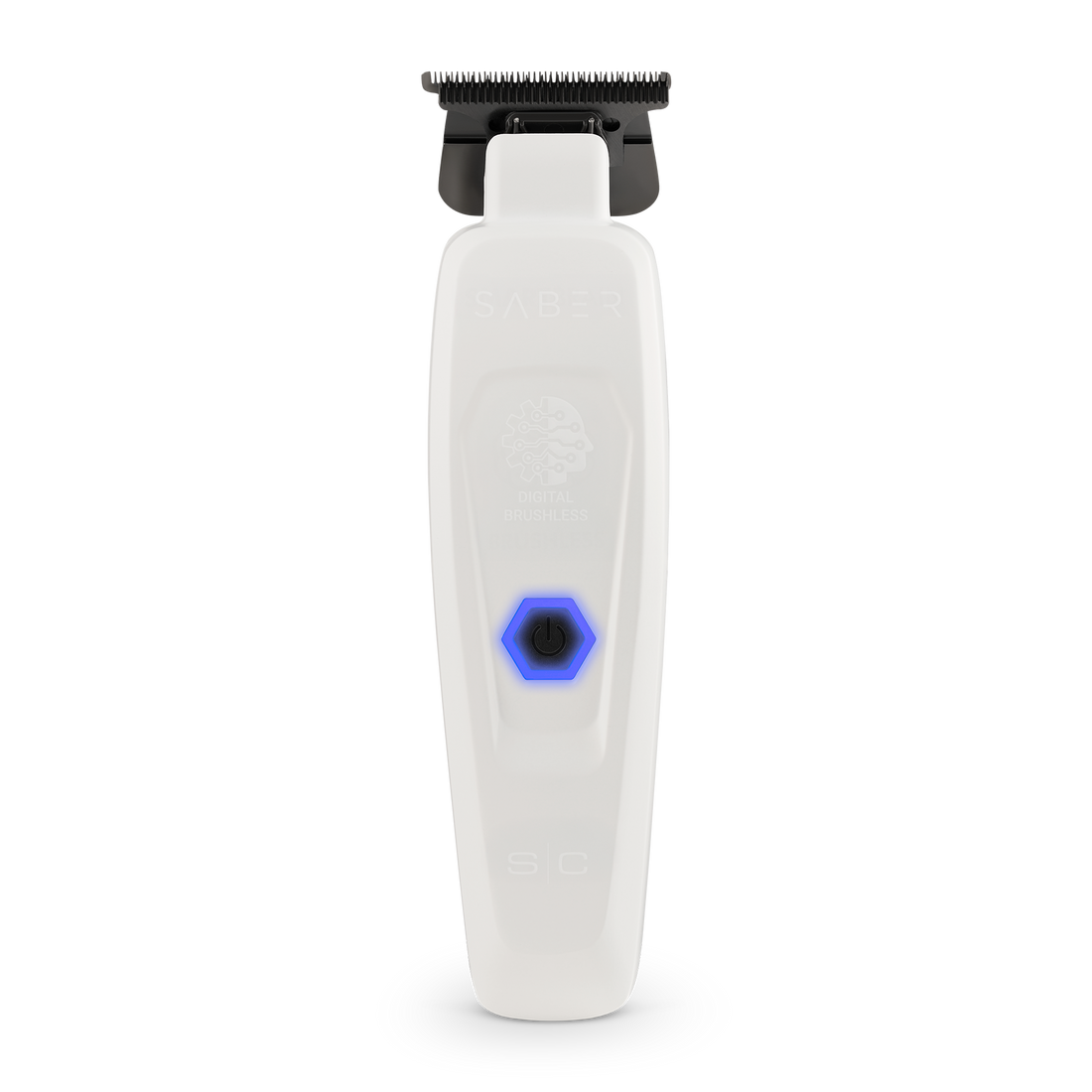 S|C Saber Cordless Brushless Motor Trimmer White