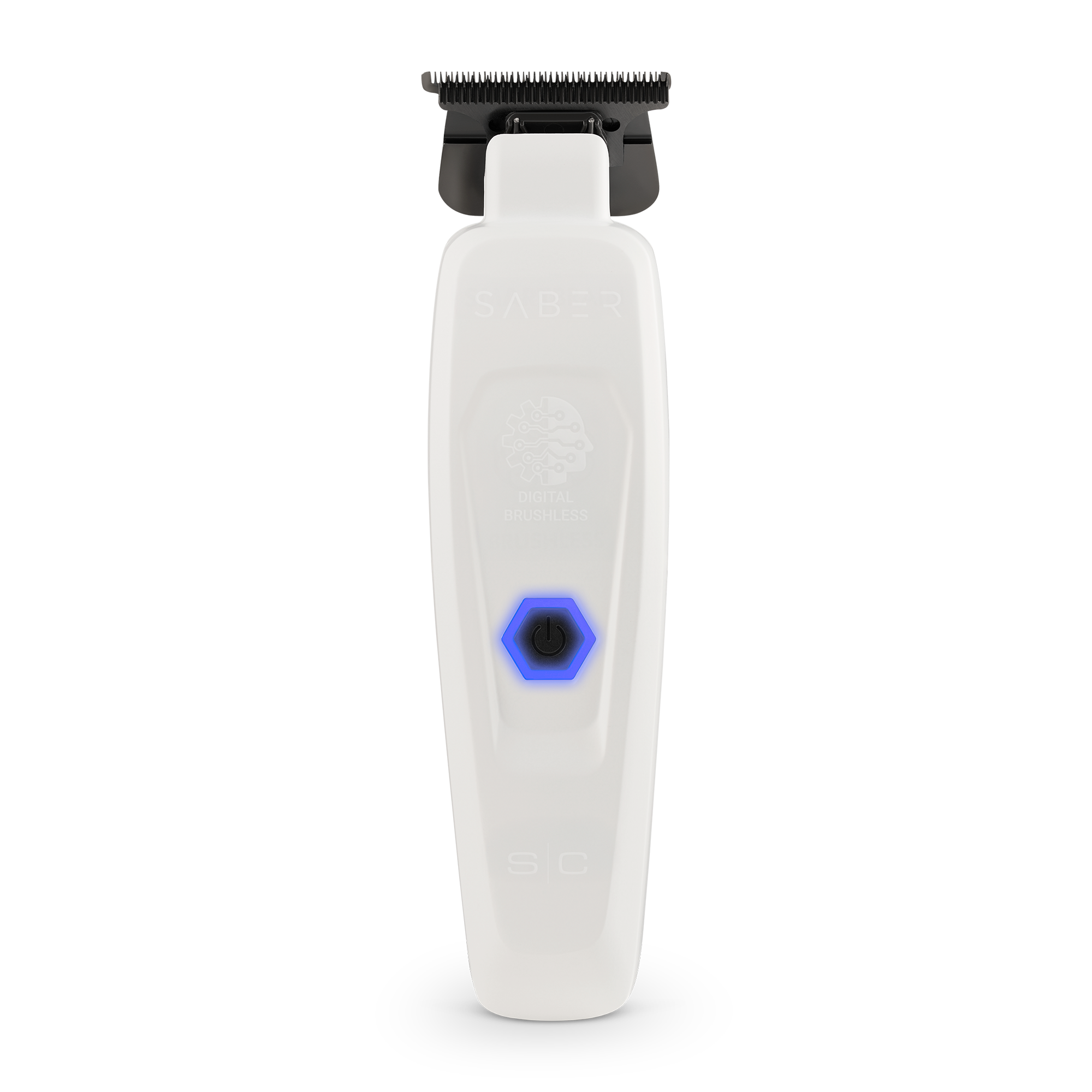 S|C Saber Cordless Brushless Motor Trimmer White