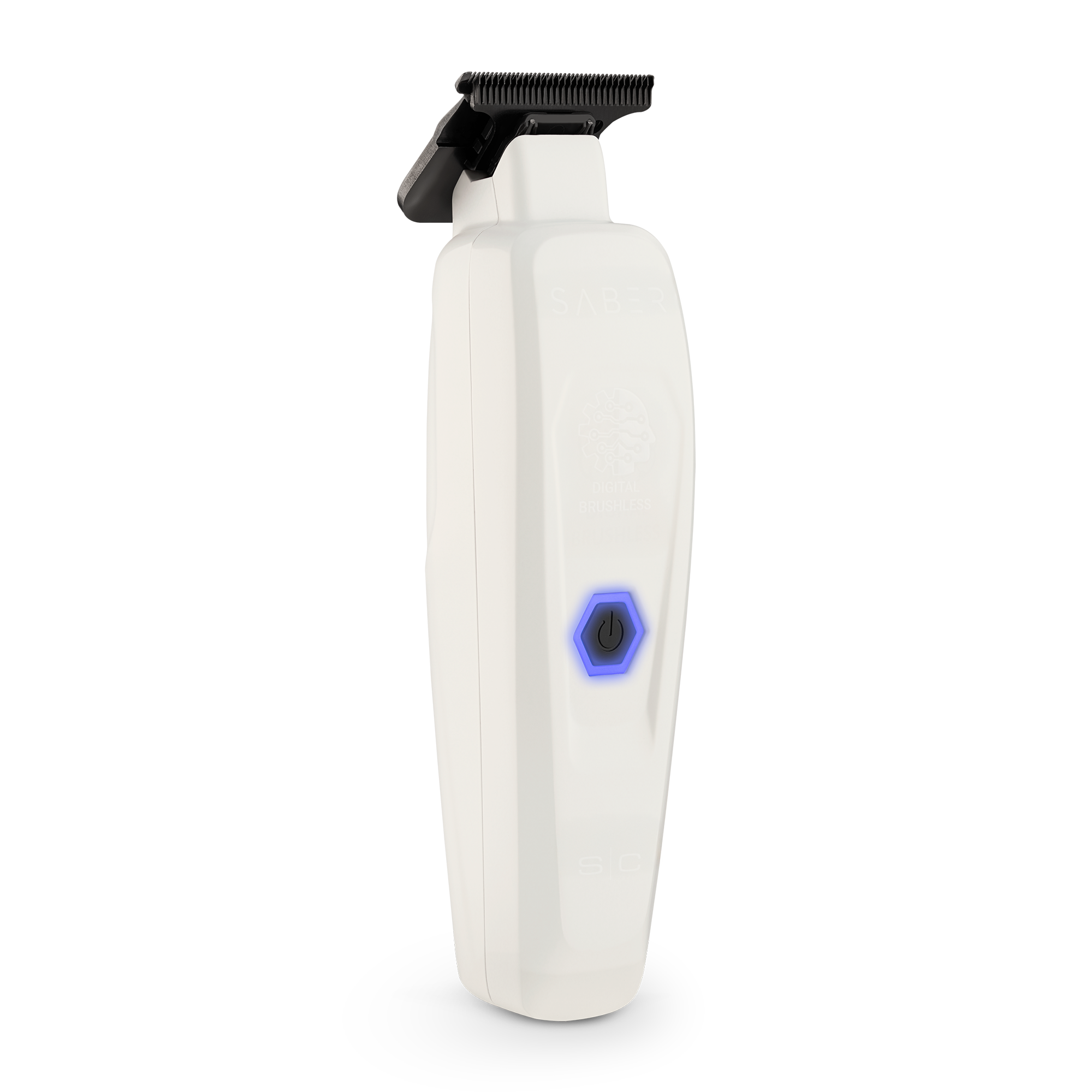 S|C Saber Cordless Brushless Motor Trimmer White