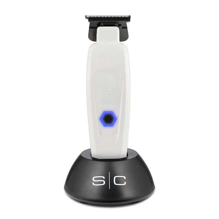 S|C Saber Cordless Brushless Motor Trimmer White