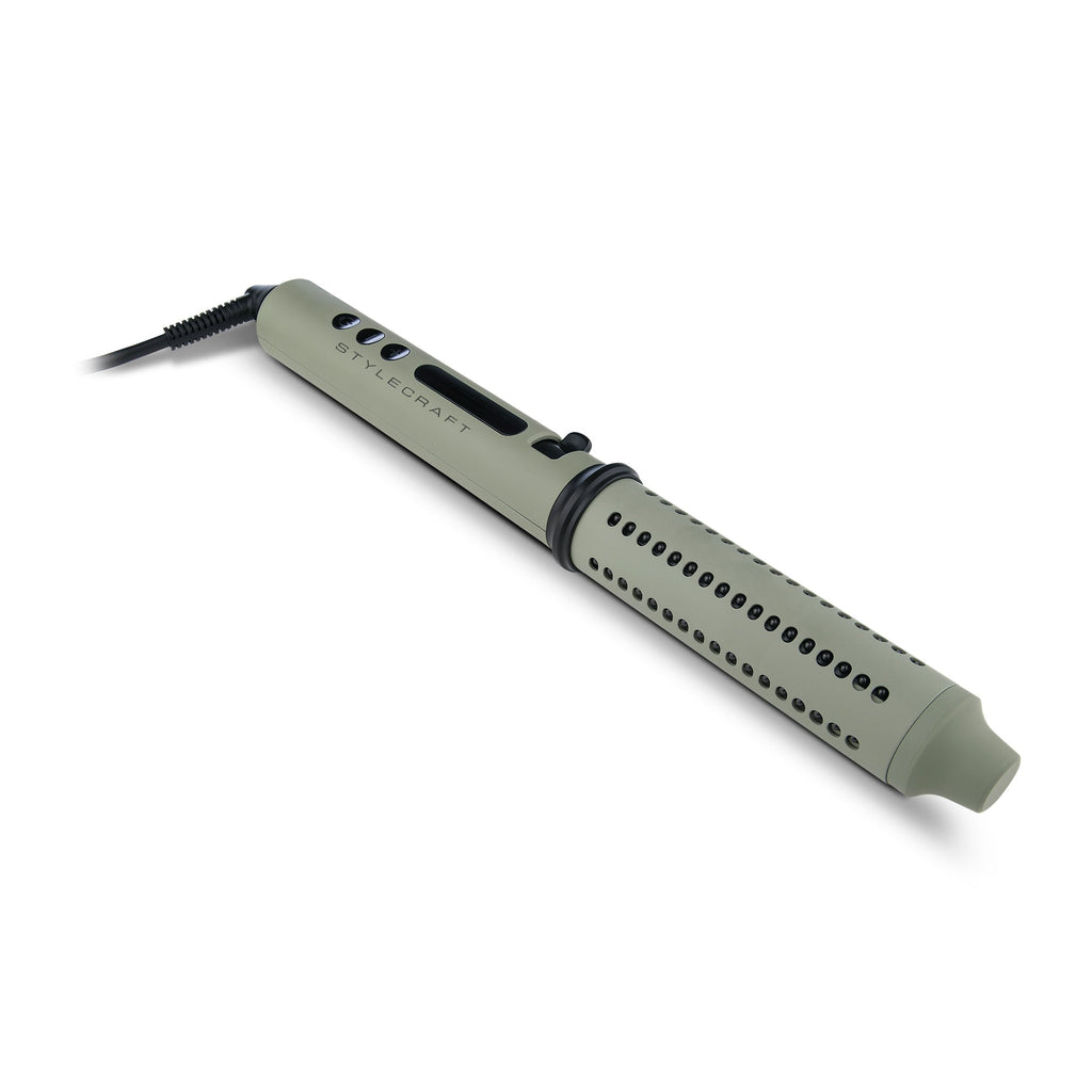 S|C Sage 2-in-1 Retractable Hot Brush Curling Wand