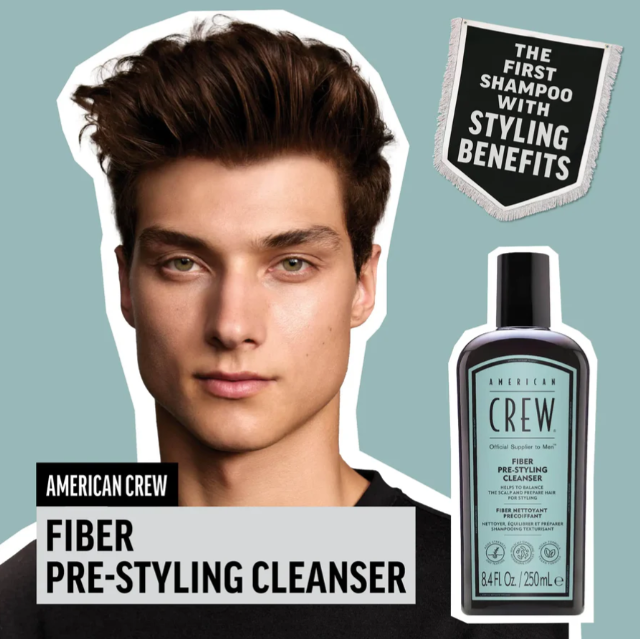 American Crew Fiber Pre Styling Shampoo 250ml
